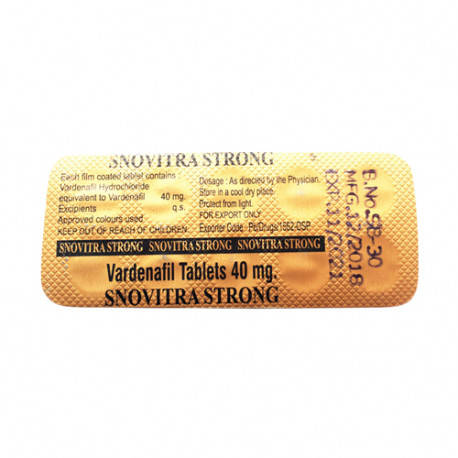 Vardenafil Tablets (Snovitra Strong)