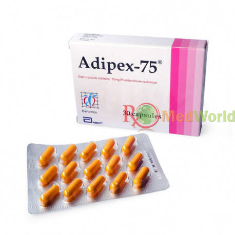 Phentermine (Adipex 75 Capsules)